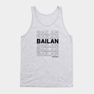 Bailan Ship From The Rookie (Black Text) Tank Top